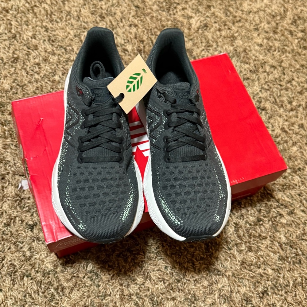 New Balance Women's Fresh Foam Running Shoes - Black - Picture 3 of 9